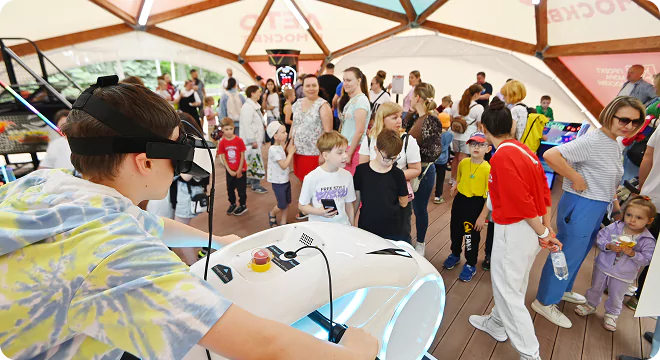 Интерактивные шатры